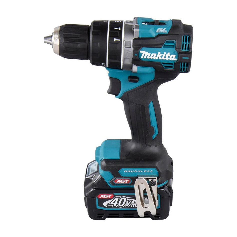 Perceuse-frappeuse XGT Makita 40V max • 64 Nm • 0 – 2 200 min⁻¹ (avec accu)
