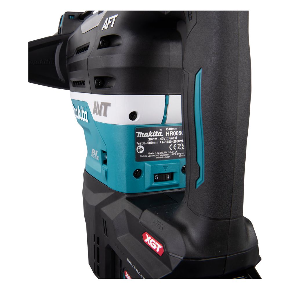 Marteau perfo-burineur XGT Makita 40V max • SDS-MAX • 40 mm • 8,0 J (sans accu)