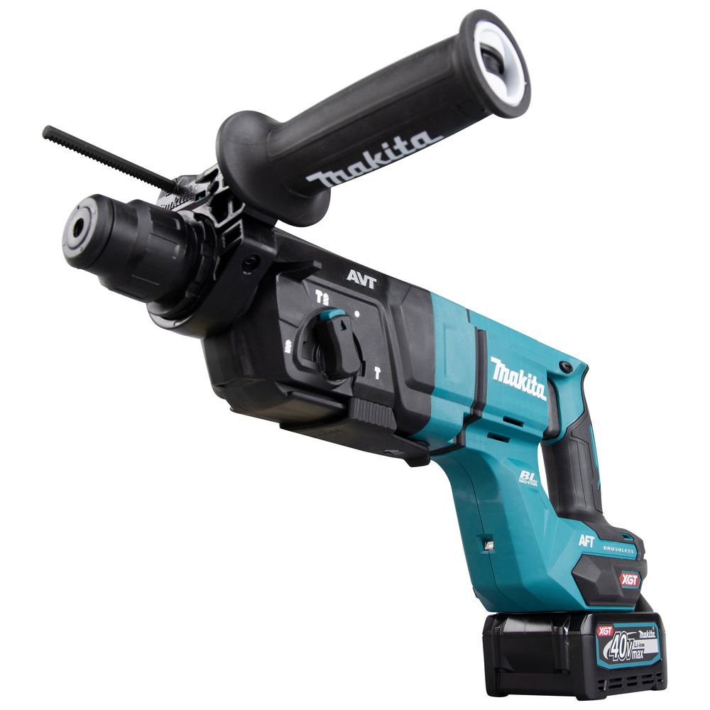 Marteau perforateur 3 fonctions XGT Makita 40V max • SDS-PLUS • 28 mm • 3,0 J (avec accu)