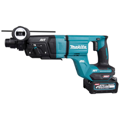 Marteau perforateur 3 fonctions XGT Makita 40V max • SDS-PLUS • 28 mm • 3,0 J (avec accu)