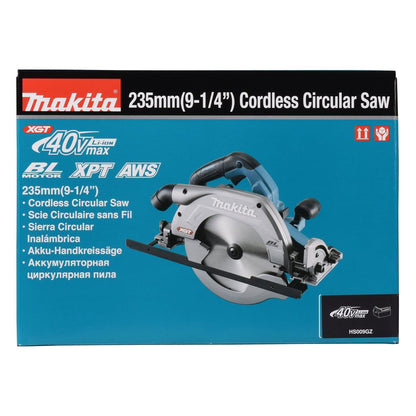 Scie circulaire XGT Makita 40V max • 4 000 min⁻¹ • 235/30 mm