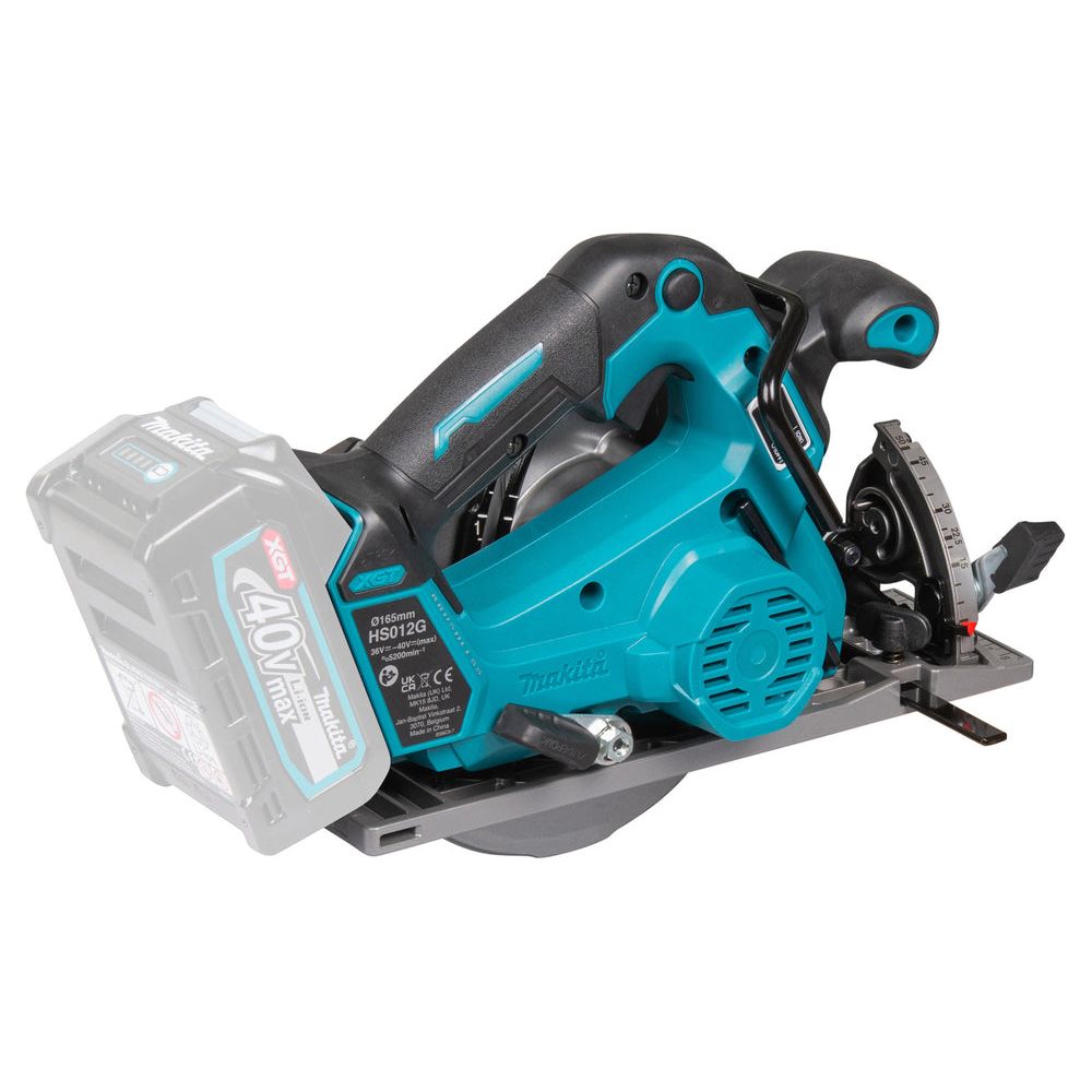 Scie circulaire XGT Makita 40Vmax • 5200 min⁻¹ • 165/20 mm (sans accu)