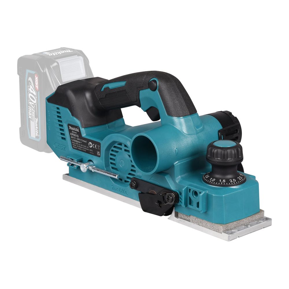 Rabot à battue XGT Makita 40V max • 82 mm (sans accu)