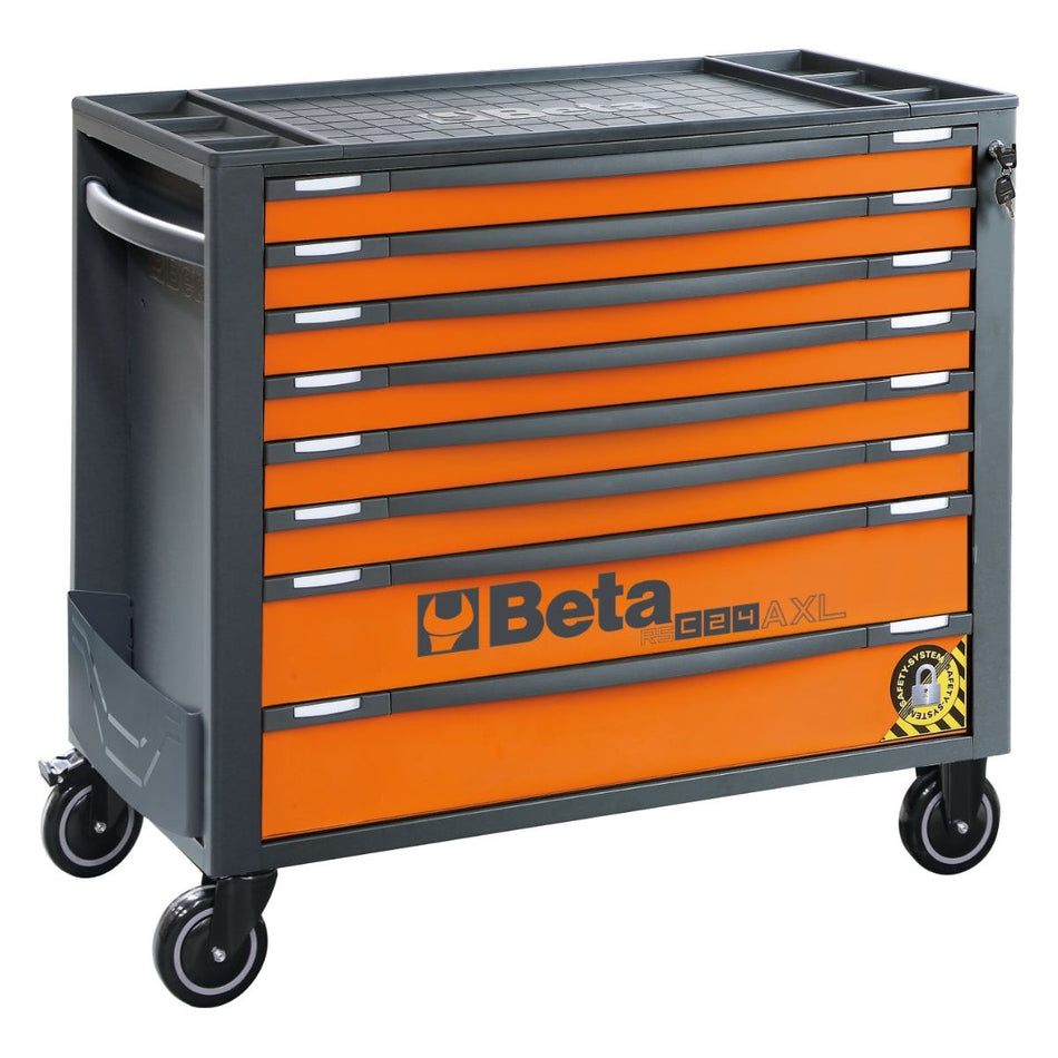 Servante mobile extra large avec 8 tiroirs,  avec système anti-basculement RSC24AXL/8-A