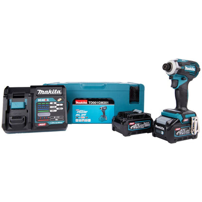 Visseuse à choc XGT Makita 40V max • 1/4" • 220 Nm • 0 – 3 700 min⁻¹ (avec accu)