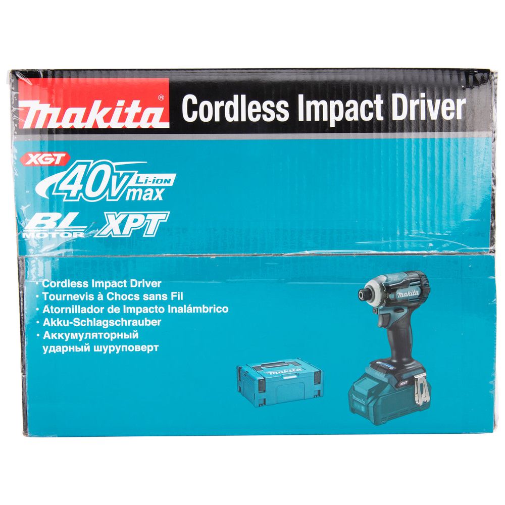 Visseuse à choc XGT Makita 40V max • 1/4" • 220 Nm • 0 – 3 700 min⁻¹ (avec accu)