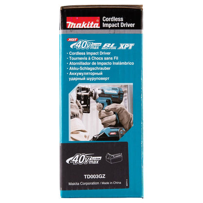 Visseuse à choc XGT Makita 40V max • 1/4" • 210 Nm • 0 – 3 700 min⁻¹ (sans accu)