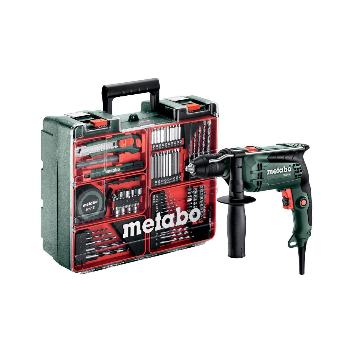 SBE 650 Set Perceuse à percussion Metabo