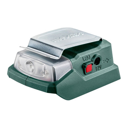 PowerMaxx PA 12 LED-USB Adaptateur électrique sans fil Metabo