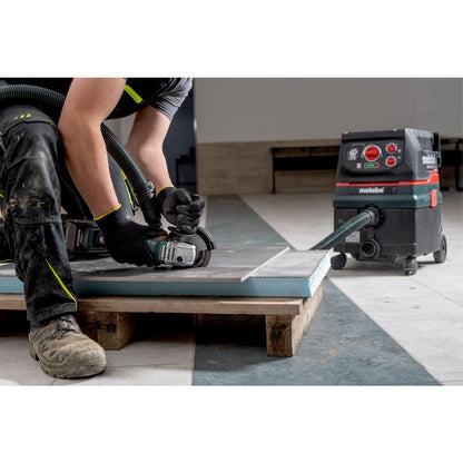 Meuleuse d'angle W 18 L 9-125 Metabo (avec chargeur + 2 batteries + metaBOX)